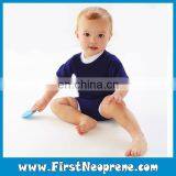 Happiness Clothing In Navy Blue Neoprene Kids Wholesale Swim Wraps thumbnail-1