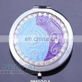 Fashion vintage makeup mirror round side compact mirror from china