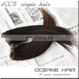 Super popular high quality double drawn new arrival most fashionable raw unprocessed natural human hair extentions