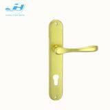 GP steel lever handle mortise lock door handle with cylinder hole used in wooden door or bathroom