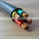 pvc insulation cable 4 cores power cable medium voltage power cable cabo de alimentacao