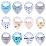New Designs Baby Bandana Bibs Super Absorbent Cotton Baby Burp Cloths Bandana Bibs Baby Girl Bibs for Drooling and Teething thumbnail-5