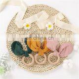 China Wholesale Solid Organic Wood Ring Teething Baby Toys thumbnail-6