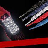 Custom Fashion Polyester Quality Cheap Wholesale Shoelaces Reflective Fashion Shoelace thumbnail-1