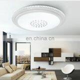 Modern Luxury Crystal Ceiling Light Dining Room 2 Colors Changed LED Ceiling Lamp thumbnail-1