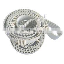 White Color Synchronous Belt T10 pu Endless Timing Belt With Cleat