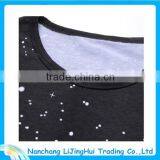 3D Custom 100% Cotton Round Neck T-shirt thumbnail-3