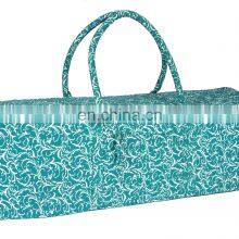 Hot Sale High Quality Block Print and Embroidered Yoga Mat Bag thumbnail-3