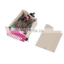 FTTX Solution 24 Core High Density MPO Cassette, Fiber Optic 24F SM/OM3 MPO Box MTP Cassette for 1U Rack Mount MPO Chassis thumbnail-5