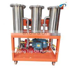 JL Series Stainless Steel Portable Cooking Oil Impurities Removing Oil Filtration