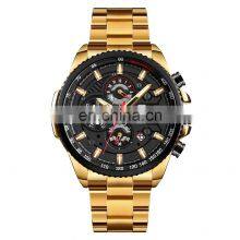 Relojes Skmei M023 Men Mechanical Watch Automatic Watch Stainless Steel Gold Watch thumbnail-4