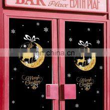 New Black White Best Seller Indoor Home 2021 Supplies Window Stickers Christmas Decoration Item thumbnail-3