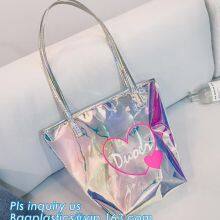 Promo PVC Plastic Shopping Handle Bag, Handling Clear Pvc Blanket Bags, Handle Reusable Clear Vinyl Pvc Cosmetic Bags thumbnail-2