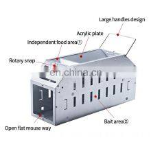 Quality Live Animal Humane Trap Catch and Release Rats Mouse Mice Rodents Cage - Voles Squirrel and Similar Sized Pets Safe thumbnail-3