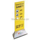 Top Quality Display Floor Stand-airport Advertising Display Boards-Pop Stand up Board thumbnail-3