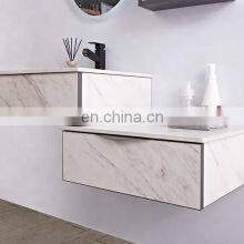 40 Inch Modern Luxury All Stone Bathroom Vanity Cabinet Set Combo Smart LED Mirror Side Cabinet thumbnail-2