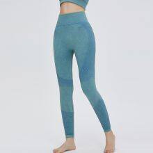 High Waist Jacquard Yoga Pants