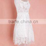New Fashion Ladies Dress Sleeveless Lace Dress Sexy Evening Dress thumbnail-2