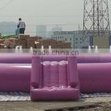 Custom PVC plastic Giant inflatable swimming pool slide