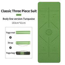 Eco Friendly Exercise & Workout Tpe Yoga Mat 6mm Tpe Material Eco Friendly thumbnail-2