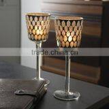 Goblet Mosaic Votive Holders