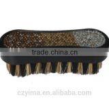 Hot! Bling Horse Face Brush With Yellow Gradient Pattern/rhinestone thumbnail-1