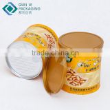 China Custom Superfoods Muesli Tube Cereal Box Packaging