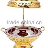 Brass Cheffing Dish, Wedding & Party Utensils, Food Serving Dish, Hot Keeping Dish, Catering Item, Hotel & Restaurant Utensils thumbnail-1