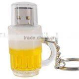 Acrylic Usb Pendriver Beer Cup Usb Flash Drive 4gb