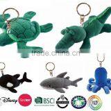 Assorted Stuffed Animals Plush Keychain, Plush Animal Keychain For Promotion thumbnail-1