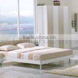 Latest Double Bed Designs Wooden Bed Picture(SZ-BT008) thumbnail-5