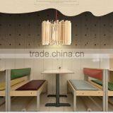 Wooden LED Pendant Light JK-8005B-04 Home Decoration Decorative Japanese-style Wooden Pendant Lamp