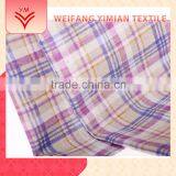 Fashion Design Rayon Plaid Polyester Cotton Printed Fabric thumbnail-5
