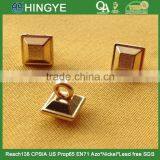 14L Square Shape Metal Shank Button For Sweater Wear -- M1601