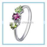 Three Big Stone Hot Selling Ring thumbnail-1