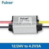 Water Proof Dc-dc Step Down Converter 12v24v7.2-40v to 4.2v3a10w, Car Power Supply Buck Module, 12v to 4.2v dc dc Transformer thumbnail-1