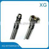 F1/2*F1/2 Stainless Steel Wire Braiding Flexible Hose/kitchen Sinks Heater Basin Knitted Inlet Hose/gas Hose Steel Flexible Hose thumbnail-5