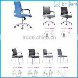 3238C Leather Visitor Chairs, Armrest Conference Chairs, Reception Chairs, Staff Chairs thumbnail-2
