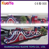 cheap China factory inflatable obstacle, party giant obstacle course inflatable, juegos inflables obstaculos