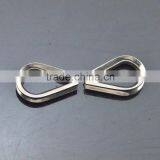 High Polished 304 Stainless Steel Marine Boat Cable Wire Rope Loop Thimble New Products on China Market for Paracord Bracelet thumbnail-4