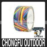 Rainbow Colored Custom Print Duct Tape for Promotion