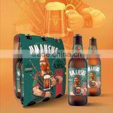 OEM Newest Fancy Cardboard Bottle Packaging Box Supplier's Choice