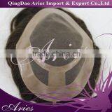 Grey Synthetic Hair Mens Hairpiece for Men thumbnail-3
