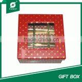 COLOR COTTON FILLED JEWELRY GIFT BOX thumbnail-1