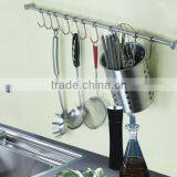 2016 Bar Hanging Hooks Pots Storage Kitchen Spoons Rack thumbnail-2