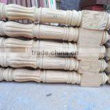 Red Oak Handrail Teak Wooden Stair Part thumbnail-5