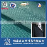 40g weft insert knit woven fusible interlining fabric for jacket, suit, uniform