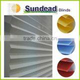 Cordless Polyester Fabric Pleated Blinds Plissee 2016 New Product thumbnail-3