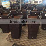 Fashionable Italy Style Outdoor Rattan Coffee Table and Chairs Set Daybed Sofa thumbnail-3