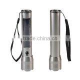 Super Bright USB Rechargeable High Power LED Solar Flashlight thumbnail-4